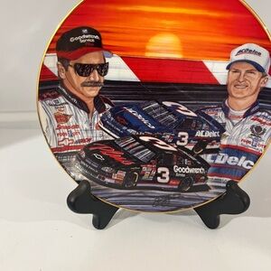 Hamilton Collection Commemorative plate “Rising Son” Dale Earnhardt